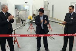 A ribbon-cutting ceremony marks the opening of Weatherford&apos;s new lab facility in Bogot&aacute;, Colombia.