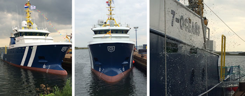 The 7-Oceans newbuild seismic guard vessel will soon be operating in the Barents Sea.