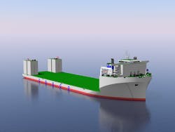 COSCOL has ordered the construction of a new 90,000-DWT semisubmersible heavy-lift vessel.