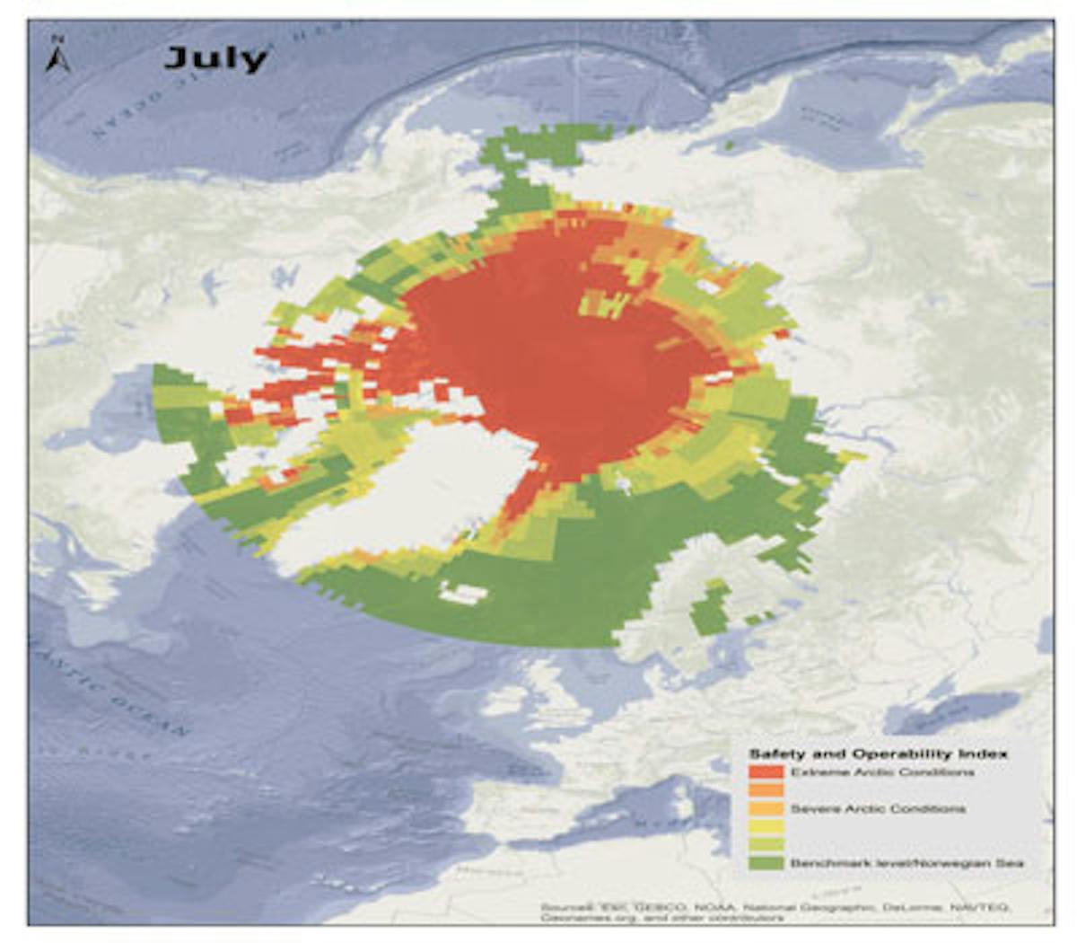 DNL GL Arctic Risk Map