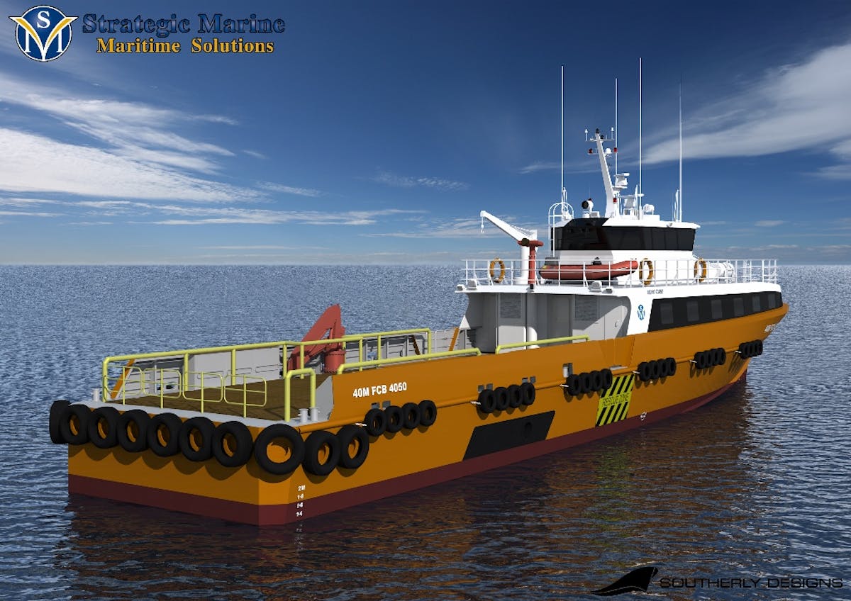 Strategic Marine has unveiled its Generation 3 crew transfer vessel.
