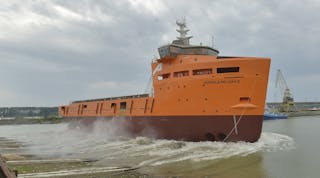 Damen launches first PSV 3300 vessel for PROMAR