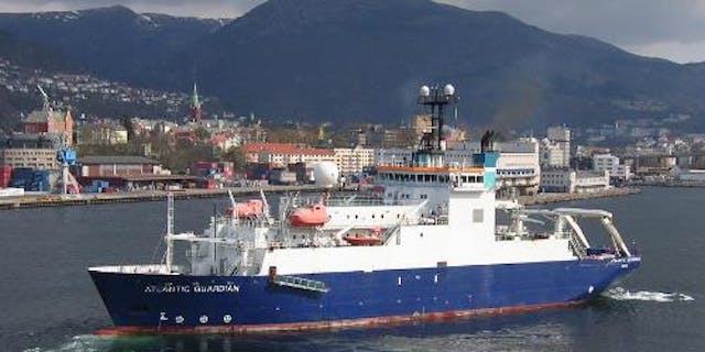 EMGS will use the Atlantic Guardian for 3D EM data acquisition in the Norwegian Sea.