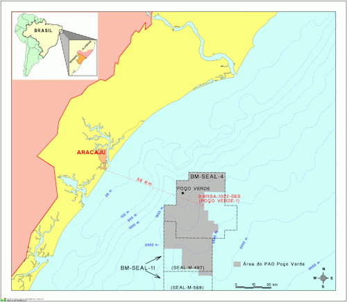 Poco Verde extension well map