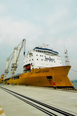 BigLift Shipping has added the new heavy-lift vessel Happy Star to its fleet.