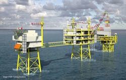 Culzean wellhead platform Culzean wellhead platform