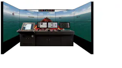 MOL Marine Consulting has upgraded this simulator with an enlarged screen that replicates the field of vision from the bridge.
