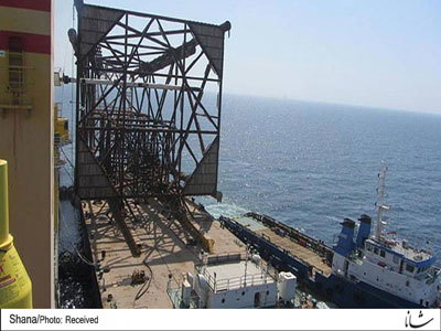 Fourth platform jacket for Phase 13 of the South Pars gas field development