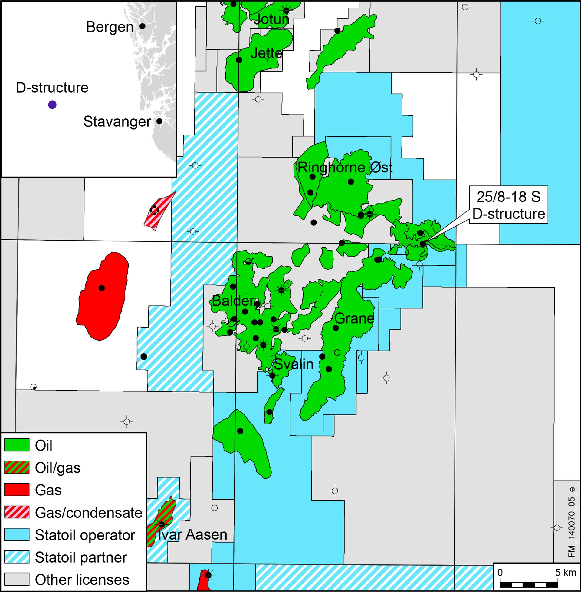 Operator Statoil reports proved new oil resources in the D-structure in the vicinity of the North Sea's Grane field.