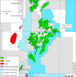 Operator Statoil reports proved new oil resources in the D-structure in the vicinity of the North Sea&apos;s Grane field.
