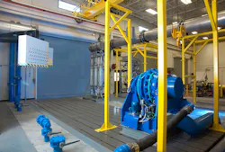 Southwest Research Institute’s new facility features a Froude Hofmann model F63RE dynamometer.