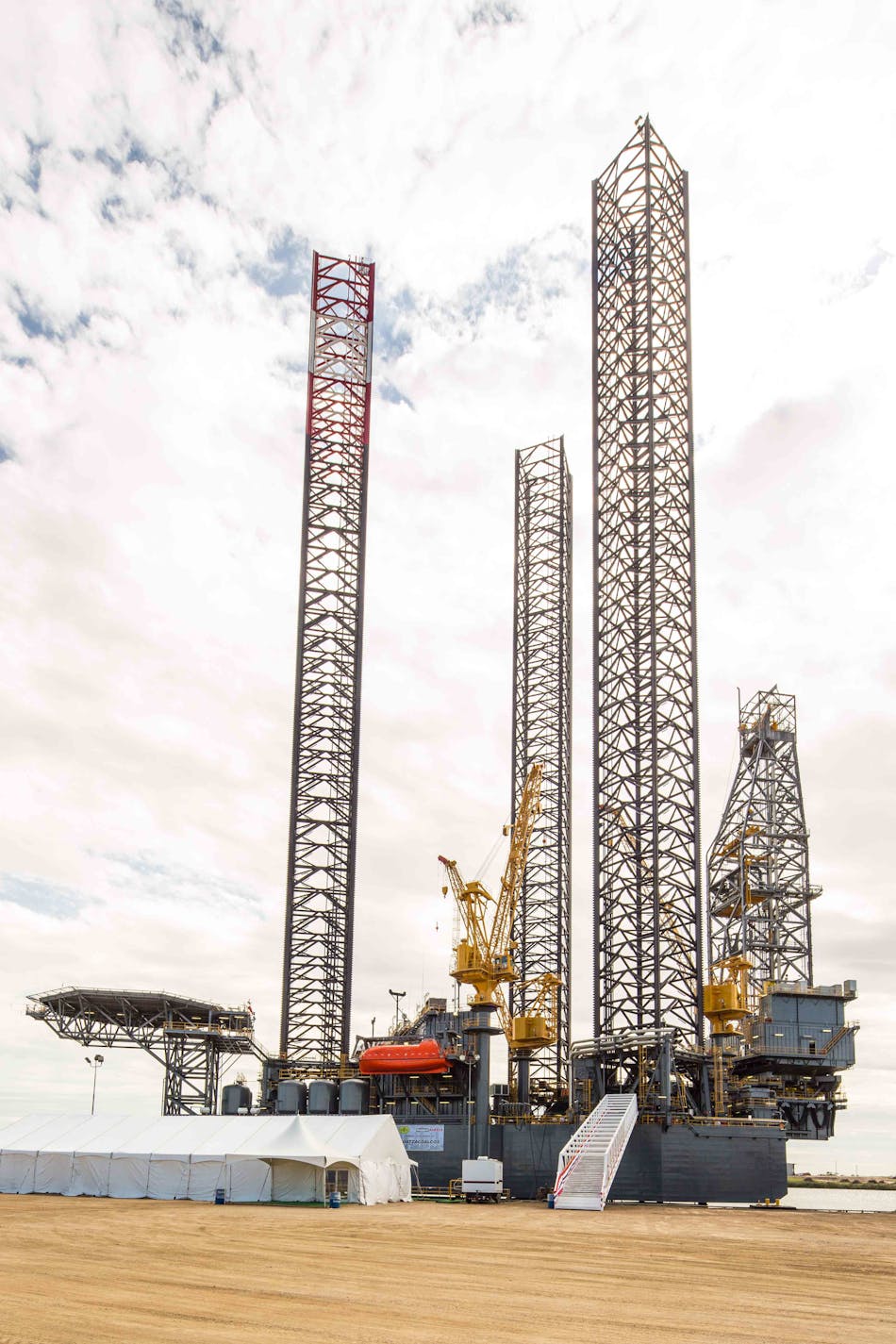 Coatzacoalcos is the fourth jackup rig built by Keppel AmFELS for Mexico&apos;s Perforadora Central.