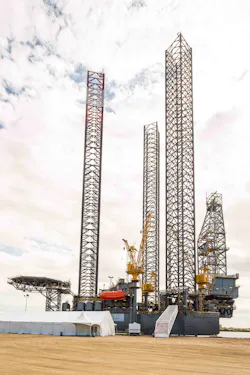 Coatzacoalcos is the fourth jackup rig built by Keppel AmFELS for Mexico's Perforadora Central. Coatzacoalcos is the fourth jackup rig built by Keppel AmFELS for Mexico's Perforadora Central.