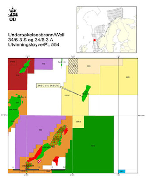 Garantiana oil discovery in the Norwegian North Sea