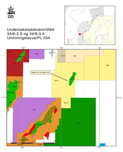 Garantiana oil discovery in the Norwegian North Sea