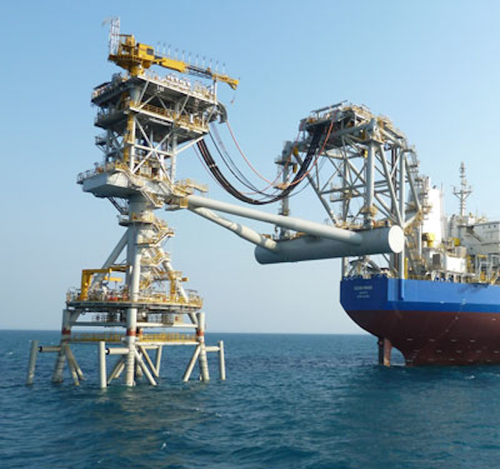 McDermott completes Banyu Urip  installation offshore 