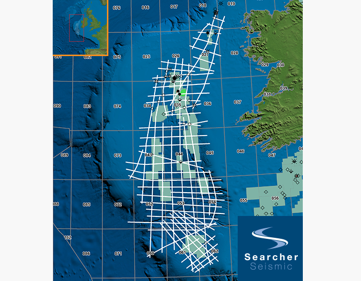 The Echidna seismic survey will be the first comprehensive well-tie survey covering the Atlantic margin off western Ireland.
