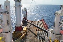 InterMoor has installed the piles for the Juniper project. InterMoor has installed the piles for the Juniper project.