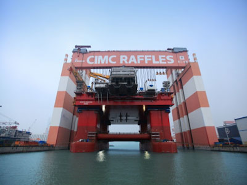 North Dragon arctic drilling semisubmersible drilling rig