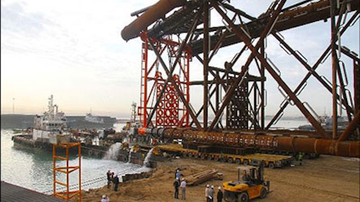 Jacket for South Pars Phase 12's platform D