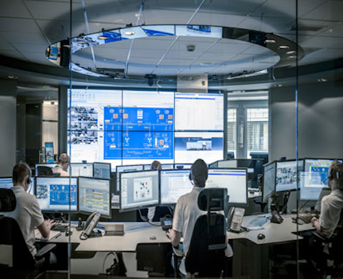 Kongsberg Maritime support center model