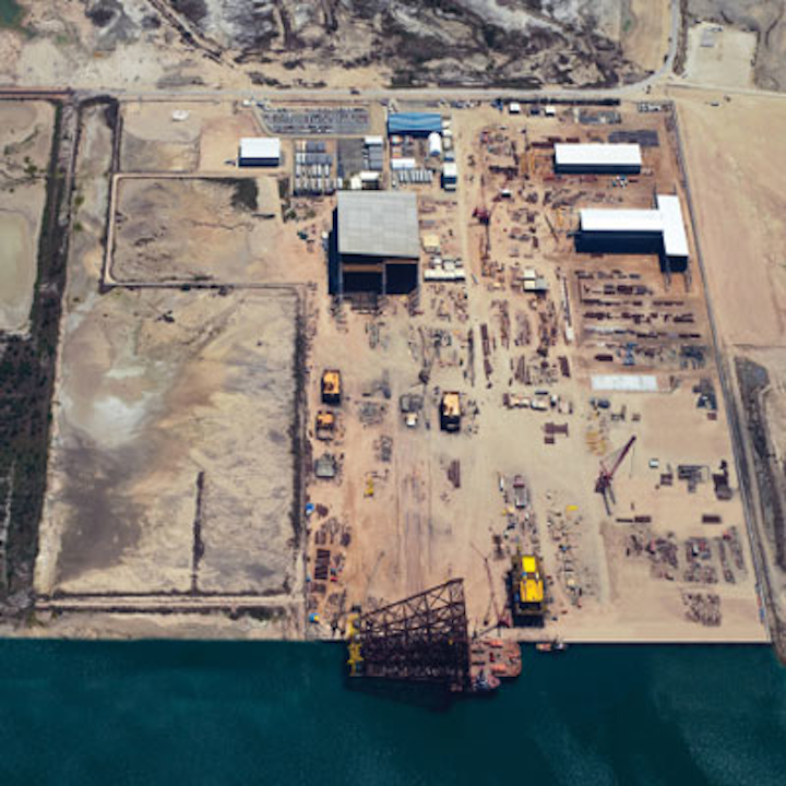 McDermott Altamira yard