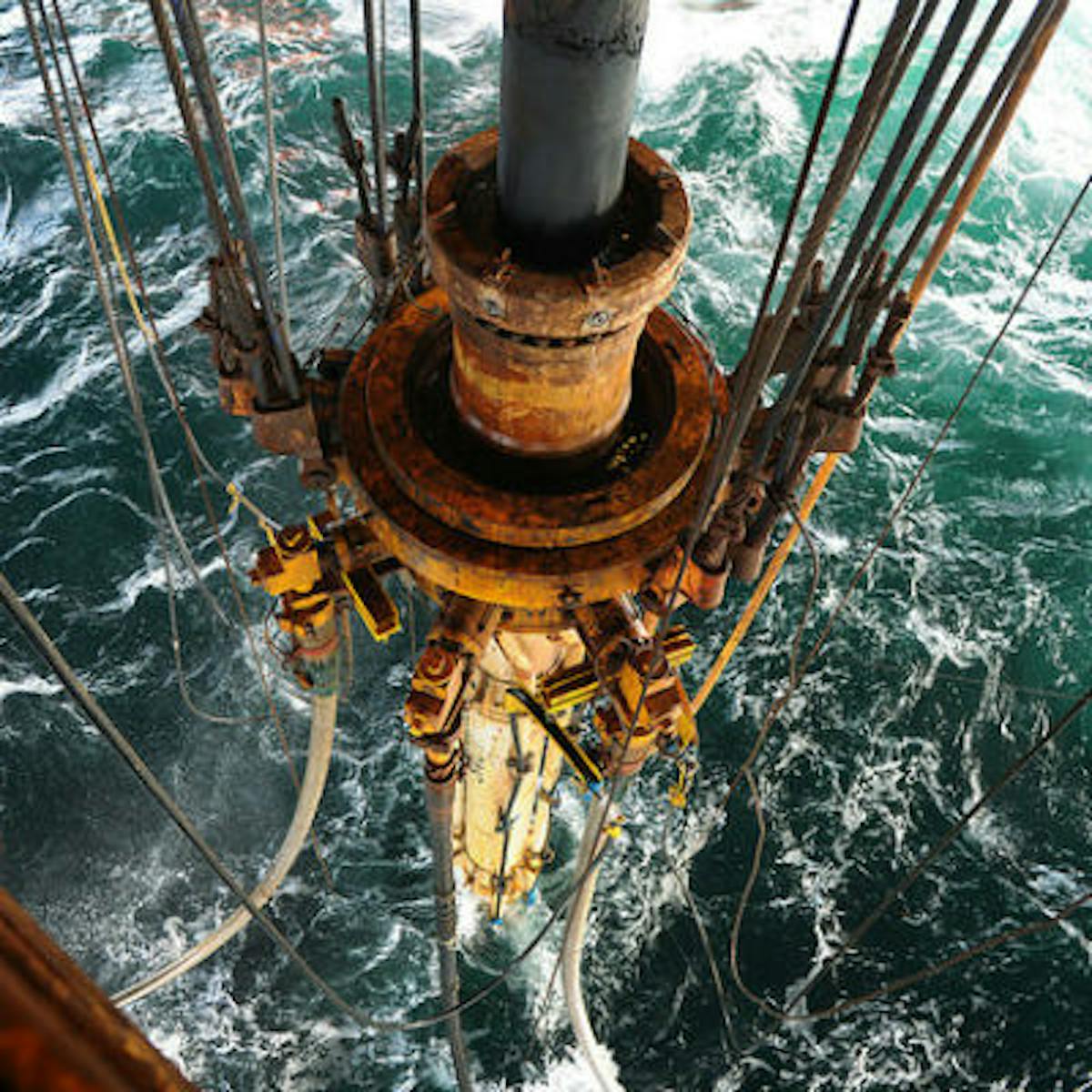 Transocean Leader drilling on Johan Sverdrup field offshore Stavanger.
