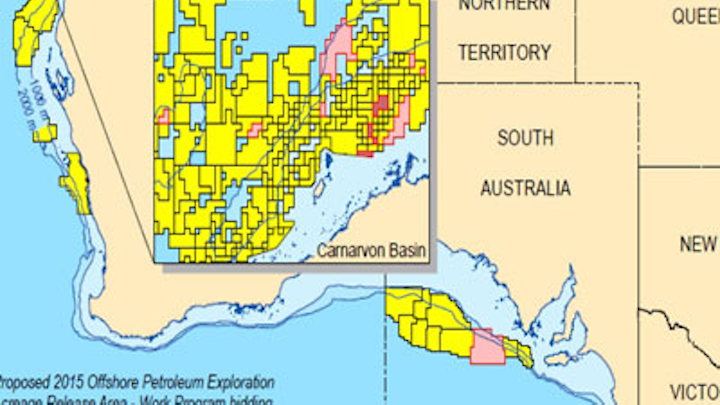 2015 Offshore Petroleum Exploration Acreage Release