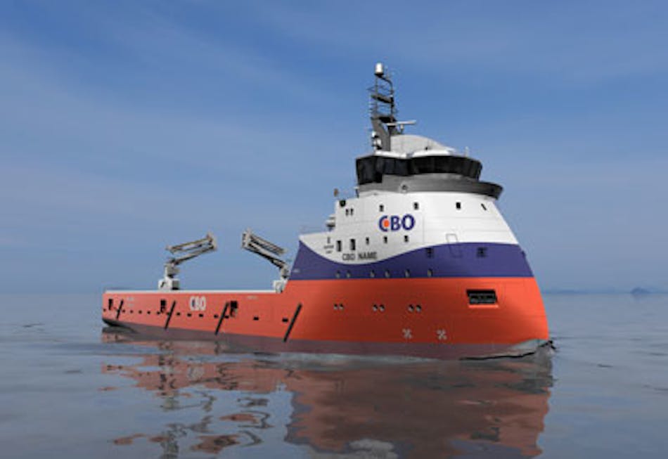 CBO platform supply vessel from ULSTEIN