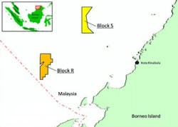 Deepwater block S offshore Sabah, Malaysia Deepwater block S offshore Sabah, Malaysia