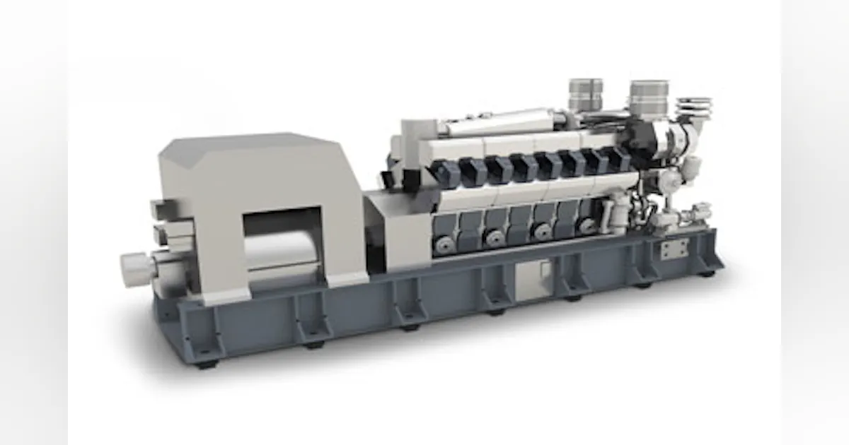 Diesel Generator Rig MAN Diesel & Turbo offers new offshore drilling generator set ...