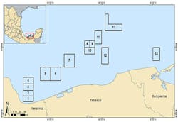 Mexico Contract Areas Mexico Contract Areas