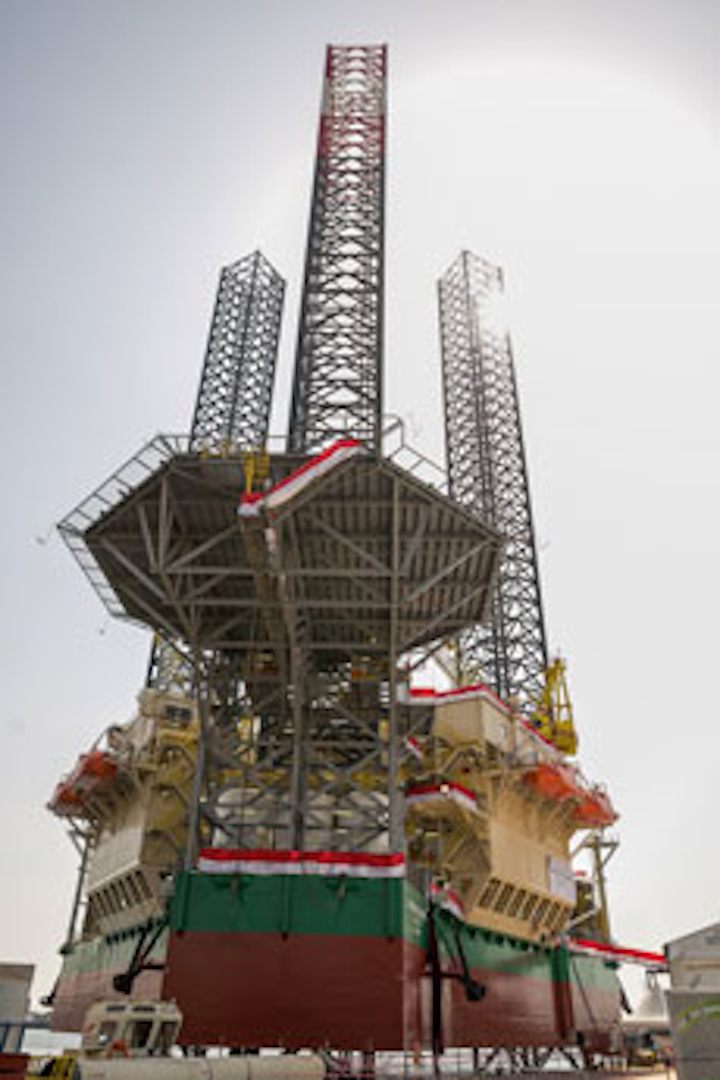 Greatdrill Chaaru jackup drilling rig