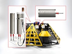 Kongsberg lander with Contros sensors Kongsberg lander with Contros sensors