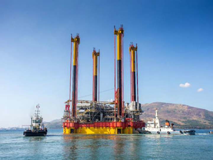 Mammoet's Malampaya Phase 3 Depletion Compression Platform