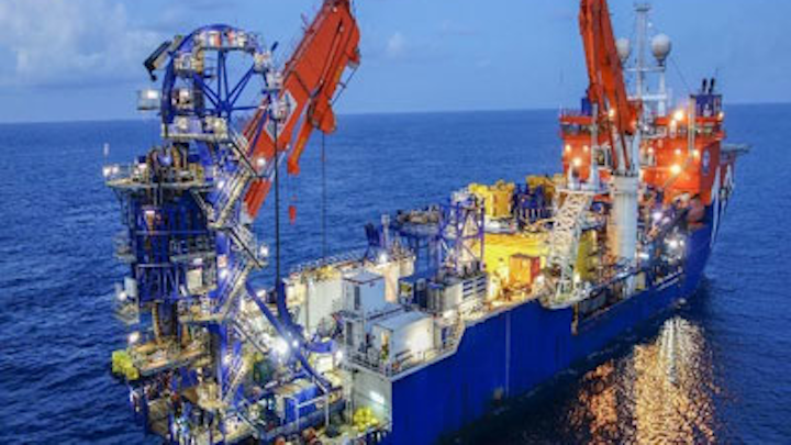 McDermott’s subsea construction vessel, North Ocean 102