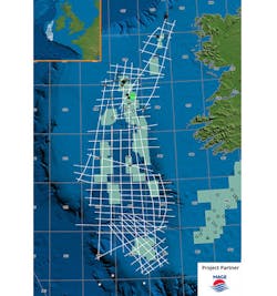 Echidna Regional Broadband 2D seismic survey the Atlantic margin off western Ireland
