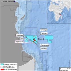 Statoil block 2 offshore Tanzania
