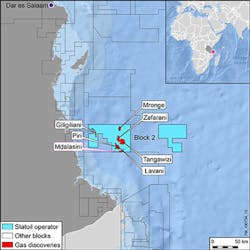 Statoil block 2 offshore Tanzania Statoil block 2 offshore Tanzania