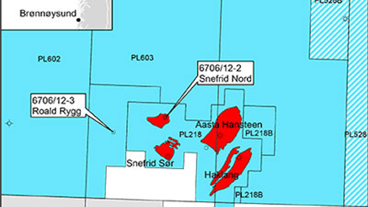Snefrid Nord offshore Norway