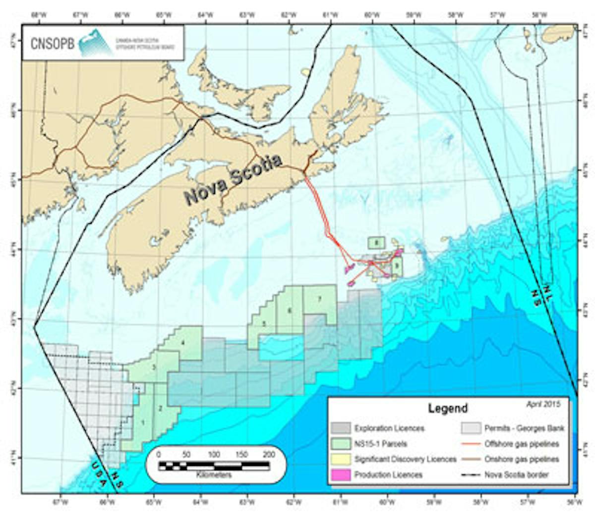 Canada-Nova Scotia Offshore Petroleum Board&apos;s Call for Bids NS15-1