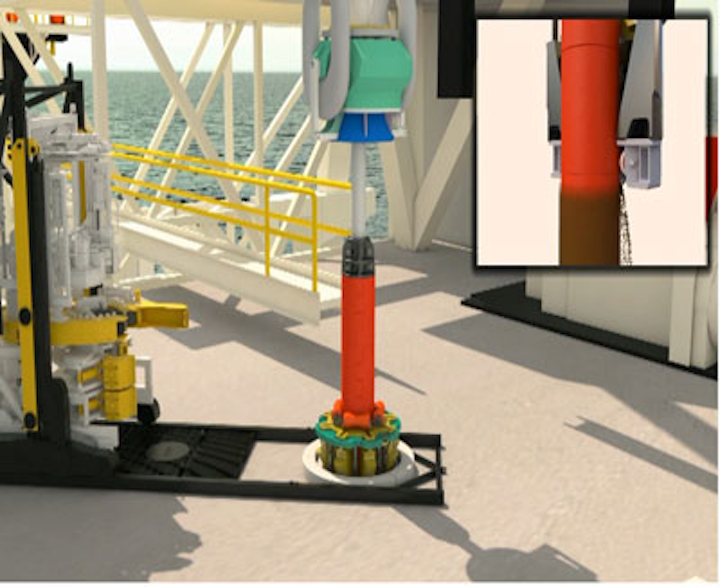 First composite buoyancy system deployed on landing string Offshore