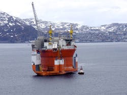 Goliat cylindrical FPSO