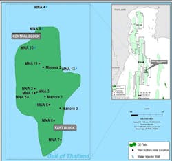 Manora oil field development in the Gulf of Thailand Manora oil field development in the Gulf of Thailand