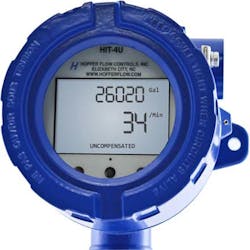 Hoffer Flow Controls Inc. LCD HIT-4U Rate Indicator