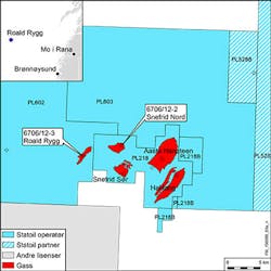 Statoil gas discovery in the Roald Rygg prospect Statoil gas discovery in the Roald Rygg prospect