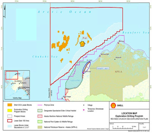 Shell's Burger prospect in Chukchi Sea