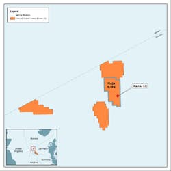 Maersk Oil Xana prospect in the Danish North Sea