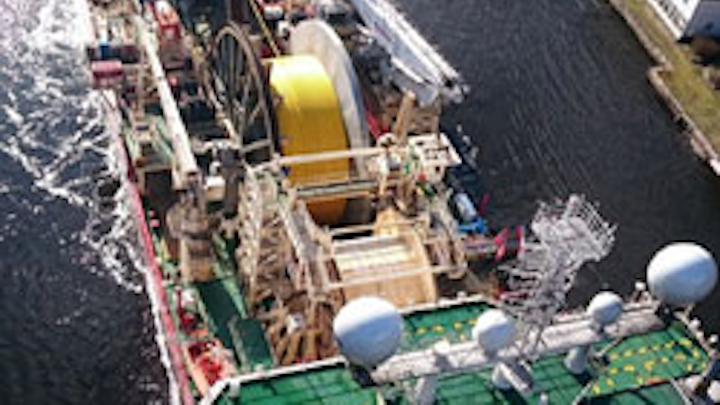 Umbilical for Snøhvit, manufactured in Halden, Norway