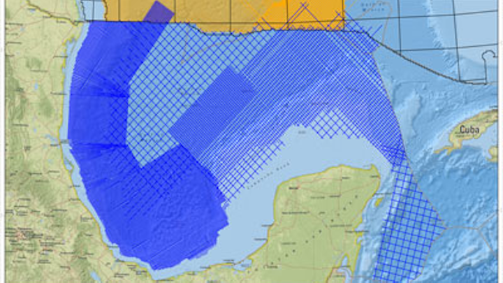TGS Gigante 2D seismic survey offshore Mexico